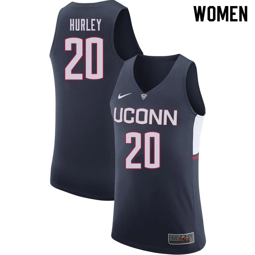 Women #20 Andrew Hurley Uconn Huskies College Basketball Jerseys Sale-Navy